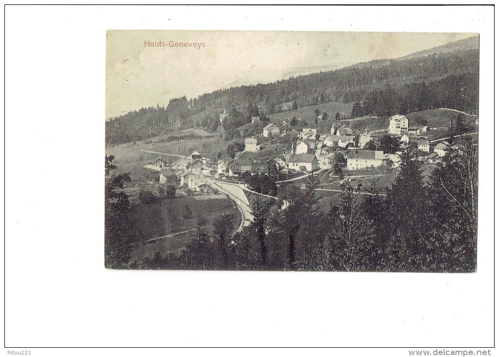 Suisse - Les Hauts-Geneveys - 1912 - - Les Hauts-Geneveys