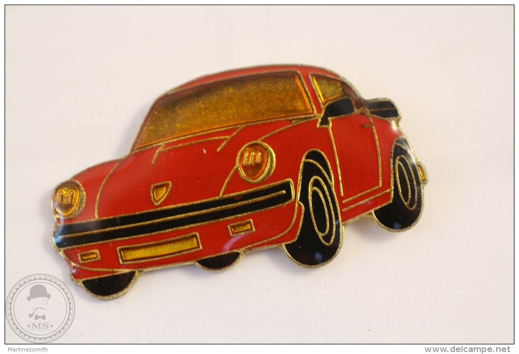 Porsche 911 Red Colour  - Enamel Pin Badge #PLS - Porsche