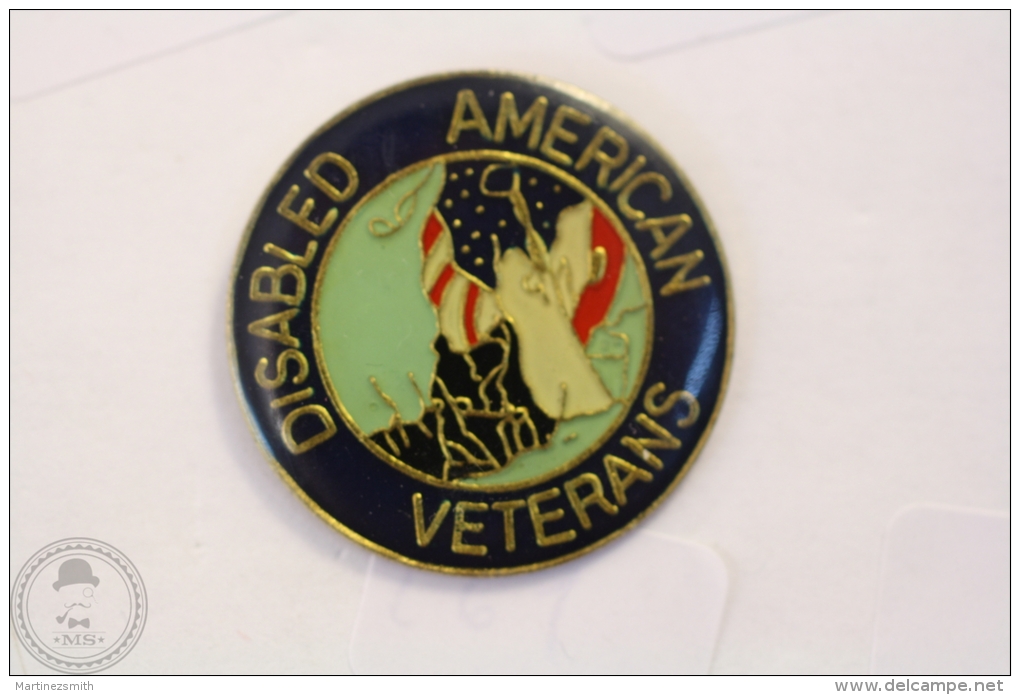 Disabled American Veterans - Pin Badge #PLS - Militares