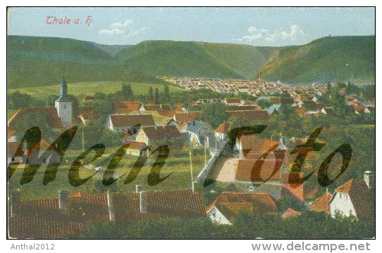 Litho Thale Im Harz Wohnhäuser Siedlung Um 1910 - Stollberg (Erzgeb.)