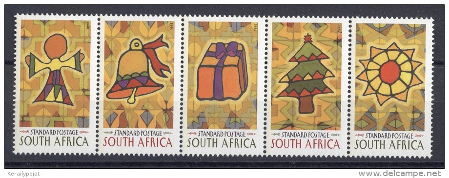 South Africa - 1998 Christmas Strip MNH__(TH-14404) - Ongebruikt