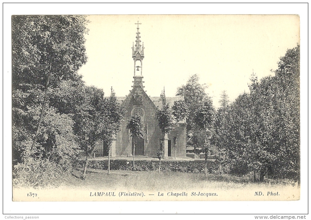 Cp, 29, Lampaul, La Chapelle St-Jacques - Lampaul-Guimiliau