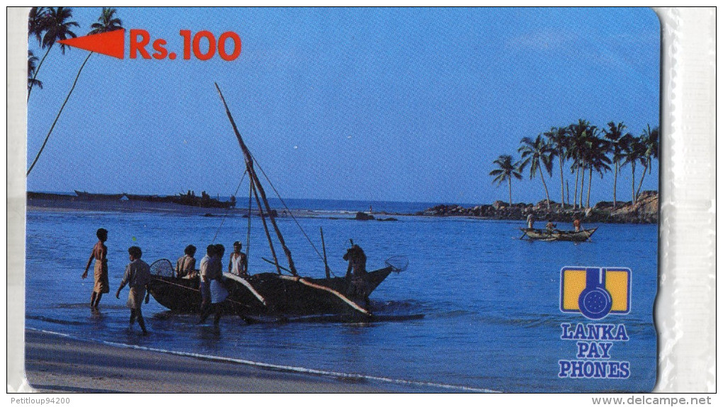 TELECARTE  SRI LANKA  Rs 100  Blister - Sri Lanka (Ceylon)