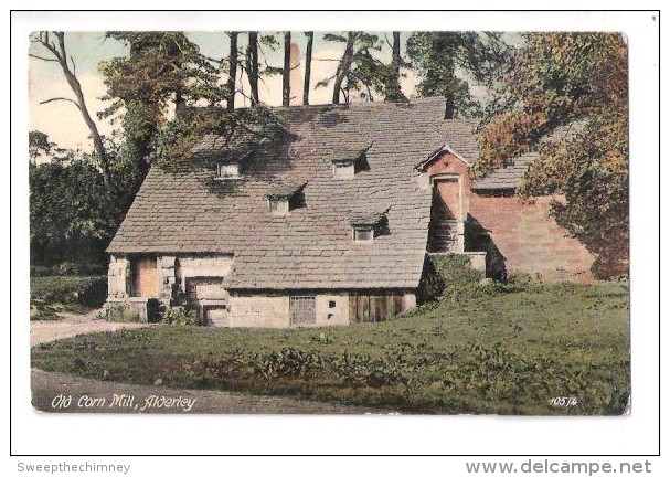 Old Corn Mill Alderley Edge Nr. Macclesfield USED POSTCARD - Andere & Zonder Classificatie