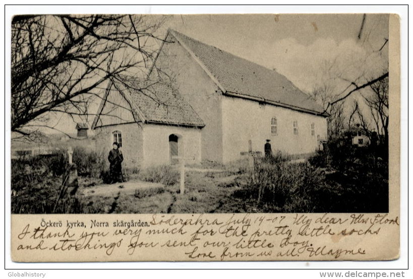 SWEDEN - ÖCKERÖ KYRKA - NORRA SKÄRGÄRDEN - Suède