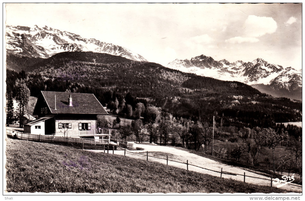 CPA  CHALET DU COL DES AYES SAVIOZ J.-L PROPRIETAIRE LES ADRETS PAR FROGES (ISERE) - Altri & Non Classificati