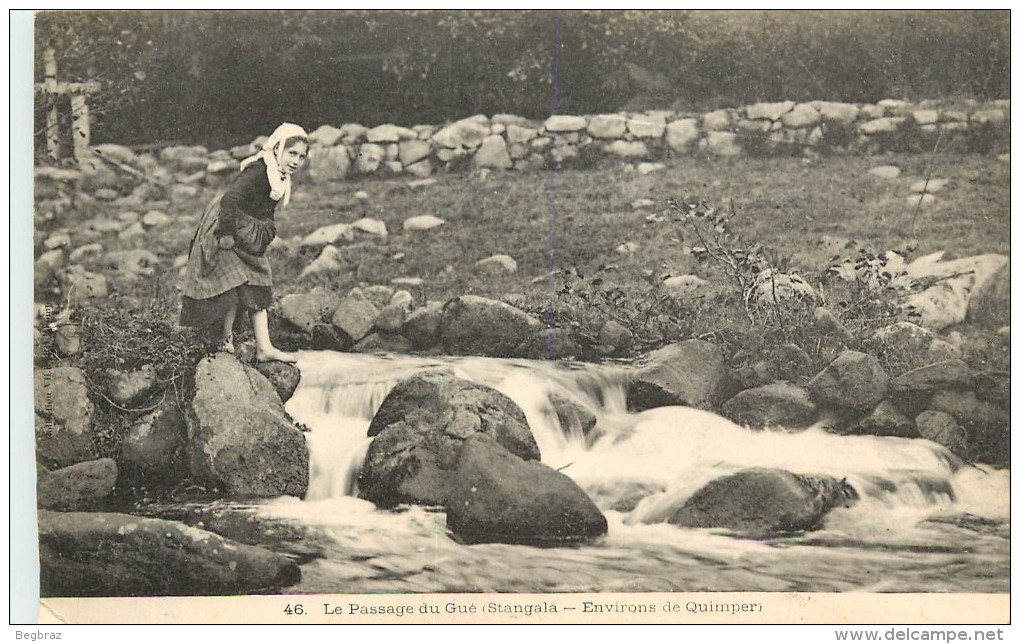 ERGUE  GABERIC    PASSAGE DU STANGALA - Ergué-Gabéric