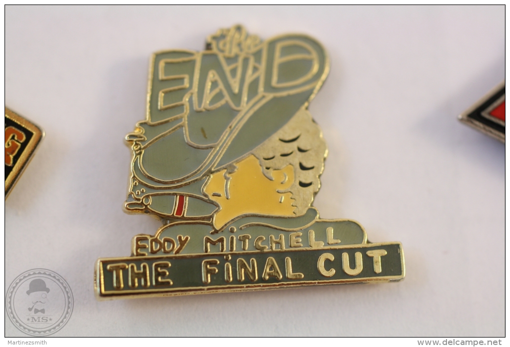 Eddy Mitchell - The Final Cut - Pin Badge #PLS - Música