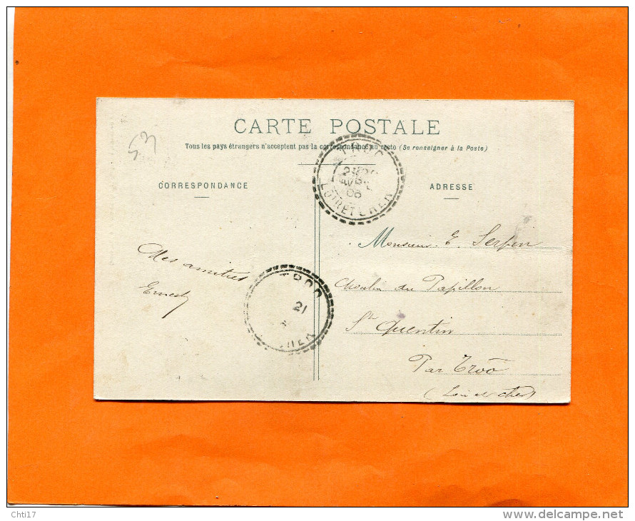 SAINT AIGNAN SUR ROE     1906   COTE NORD OUEST    CIRC   OUI  EDIT - Saint Aignan Sur Rö