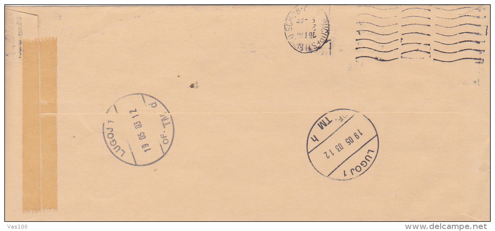 TREE, ANIMAL, JAPANNESE, STAMPS ON COVER, 1998 - Lettres & Documents