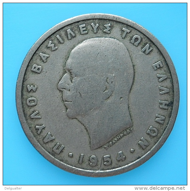 Greece 5 Drachmai 1954 - Grèce