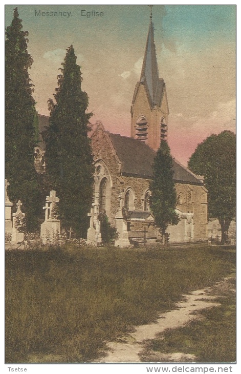 Messancy - L'Eglise - Carte Couleur  ( Voir Verso ) - Messancy