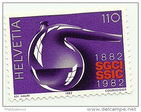 1982 - Svizzera 1147 Società Industrie Chimiche C3345, - Ungebraucht