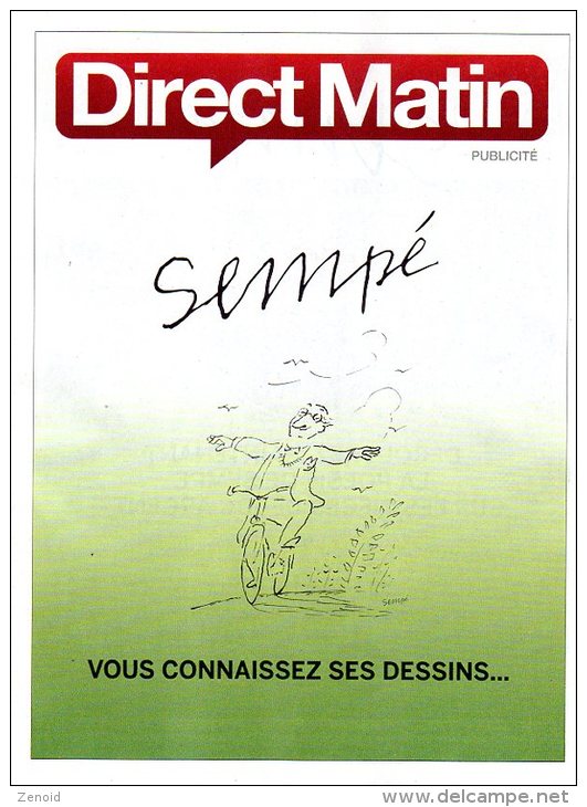 DirectMatin N° 1511 - 12.06.2014 - Couv. De Sempé - Sempé