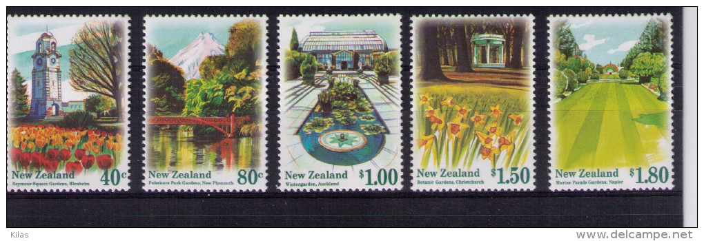 NEW ZEALAND 1996 Gardens MNH - Ongebruikt