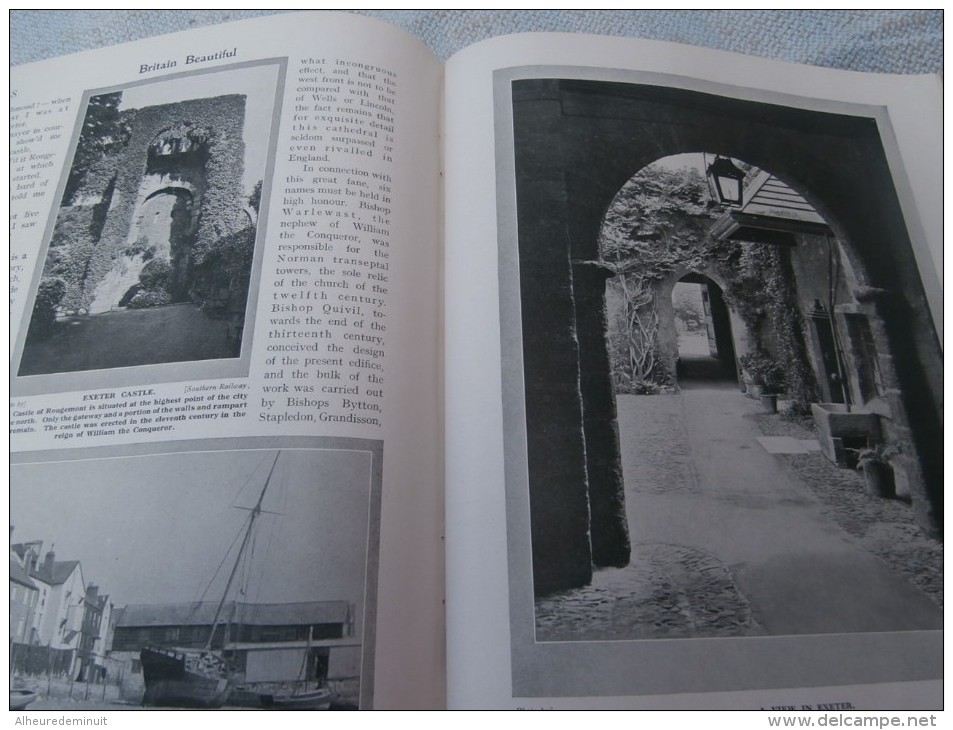 Hutchinson's Britain Beautiful"4 volumes"Angleterre"Cartes "Anglesey"Berkshire"géographie"Cornwall"Derbyshire "bretagne