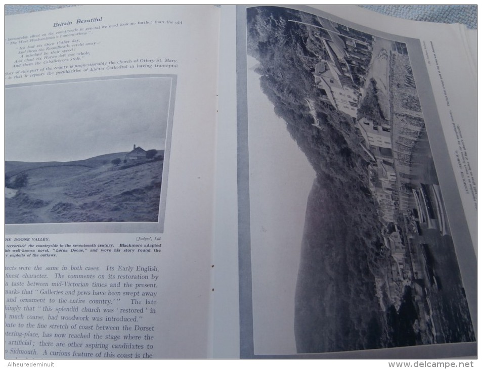 Hutchinson's Britain Beautiful"4 volumes"Angleterre"Cartes "Anglesey"Berkshire"géographie"Cornwall"Derbyshire "bretagne