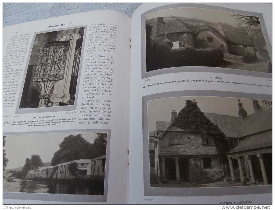 Hutchinson's Britain Beautiful"4 volumes"Angleterre"Cartes "Anglesey"Berkshire"géographie"Cornwall"Derbyshire "bretagne