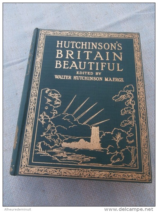 Hutchinson's Britain Beautiful"4 volumes"Angleterre"Cartes "Anglesey"Berkshire"géographie"Cornwall"Derbyshire "bretagne