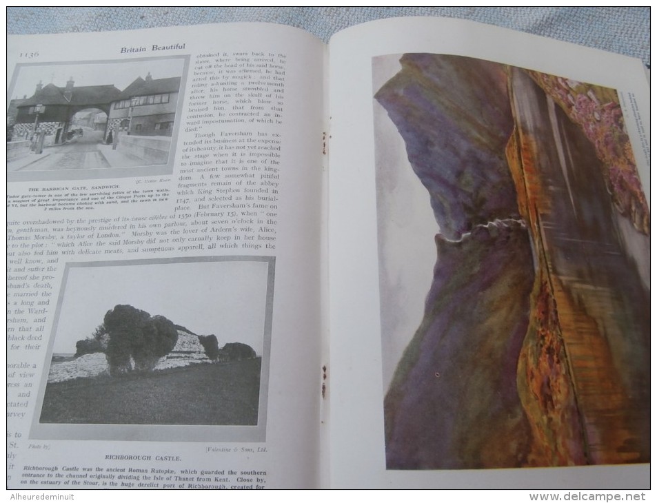 Hutchinson's Britain Beautiful"4 volumes"Angleterre"Cartes "Anglesey"Berkshire"géographie"Cornwall"Derbyshire "bretagne