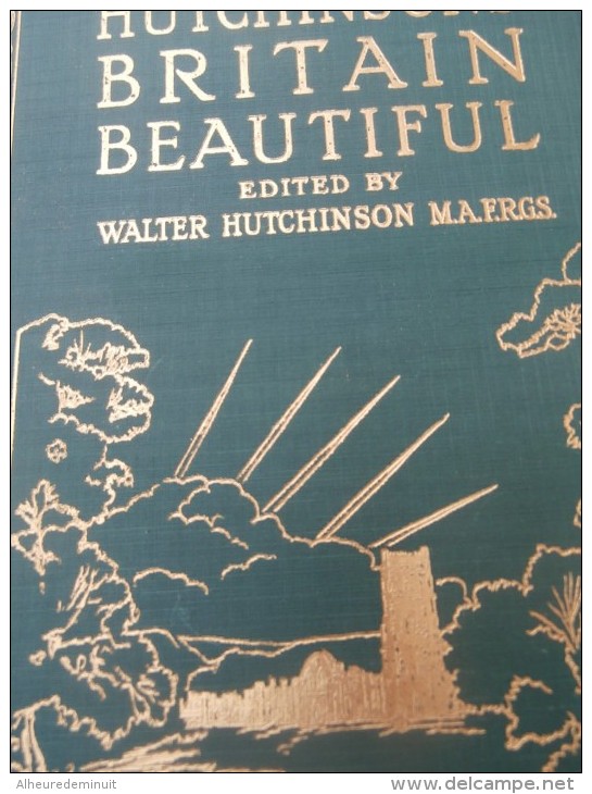 Hutchinson's Britain Beautiful"4 volumes"Angleterre"Cartes "Anglesey"Berkshire"géographie"Cornwall"Derbyshire "bretagne