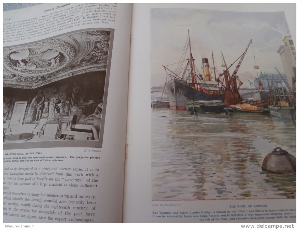 Hutchinson's Britain Beautiful"4 volumes"Angleterre"Cartes "Anglesey"Berkshire"géographie"Cornwall"Derbyshire "bretagne