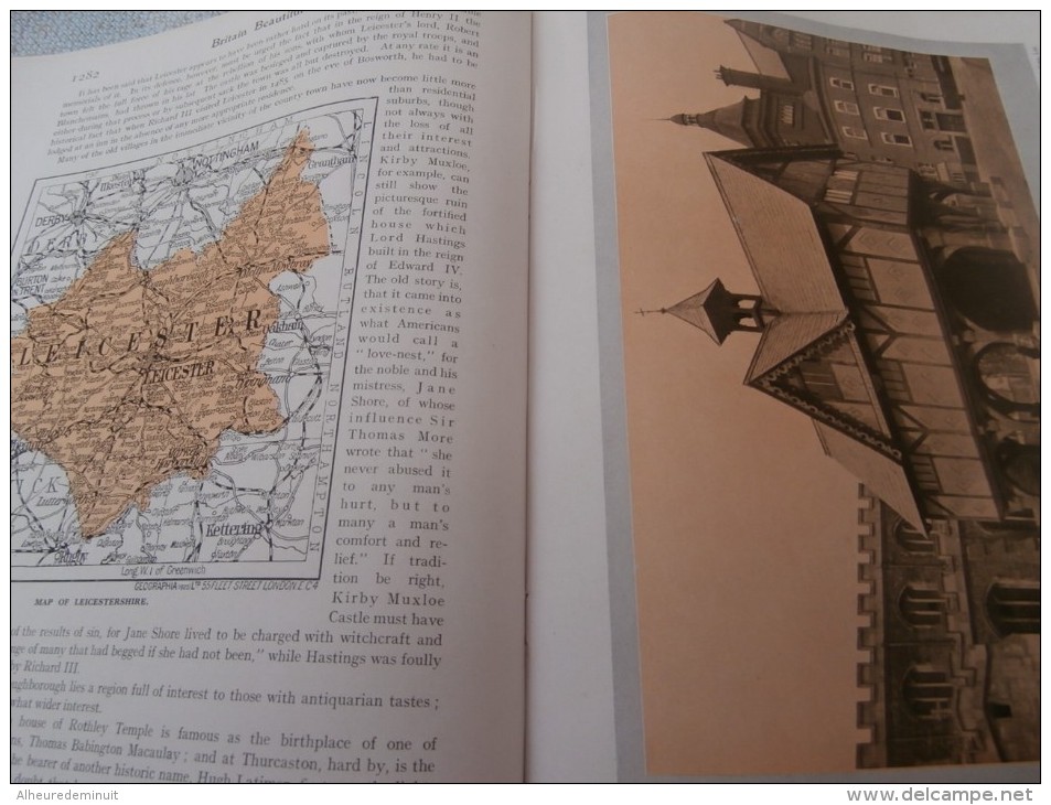 Hutchinson's Britain Beautiful"4 volumes"Angleterre"Cartes "Anglesey"Berkshire"géographie"Cornwall"Derbyshire "bretagne