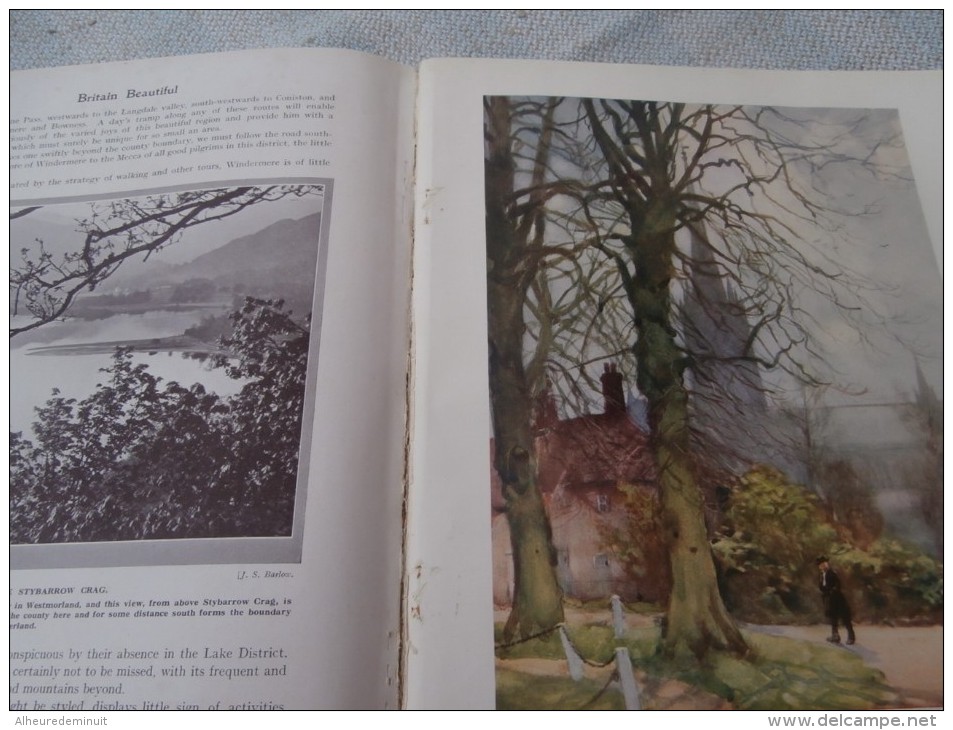 Hutchinson's Britain Beautiful"4 volumes"Angleterre"Cartes "Anglesey"Berkshire"géographie"Cornwall"Derbyshire "bretagne