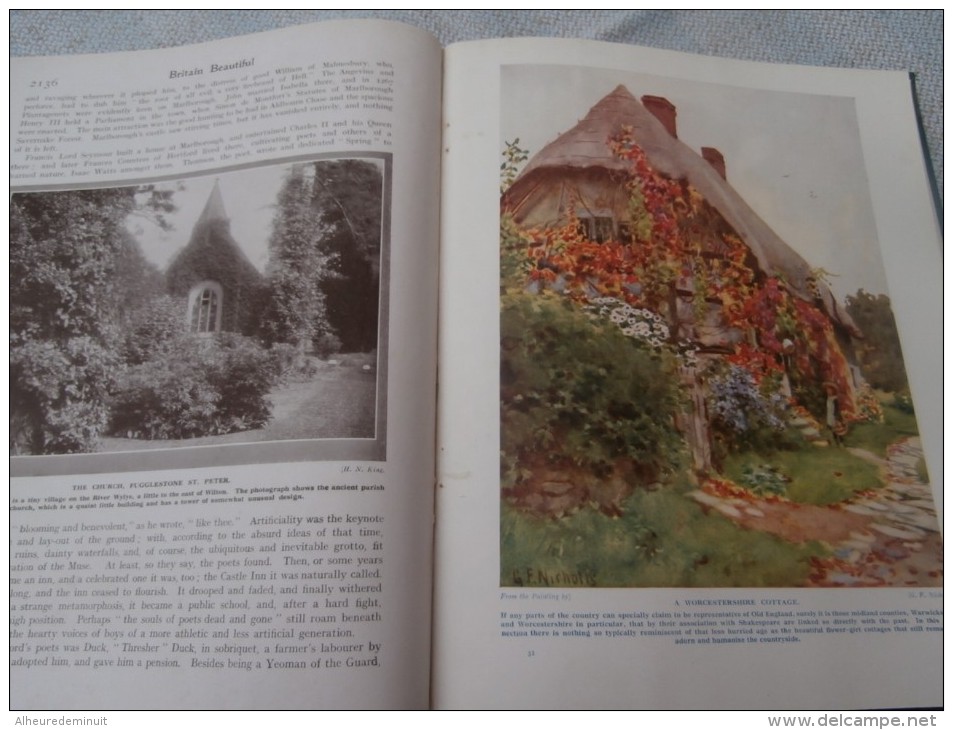 Hutchinson's Britain Beautiful"4 volumes"Angleterre"Cartes "Anglesey"Berkshire"géographie"Cornwall"Derbyshire "bretagne