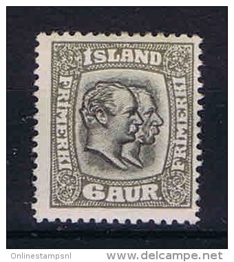 Iceland: 1907 Mi 52 MH/* - Unused Stamps