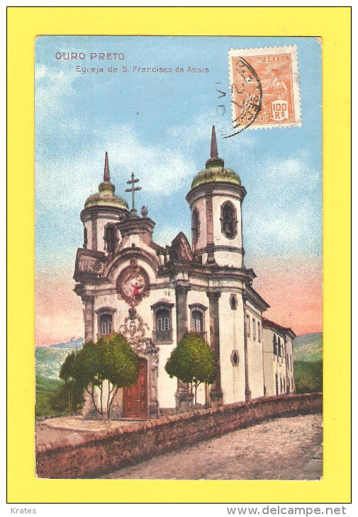 Postcard - Brazil, Ouro Preto      (15846) - Autres