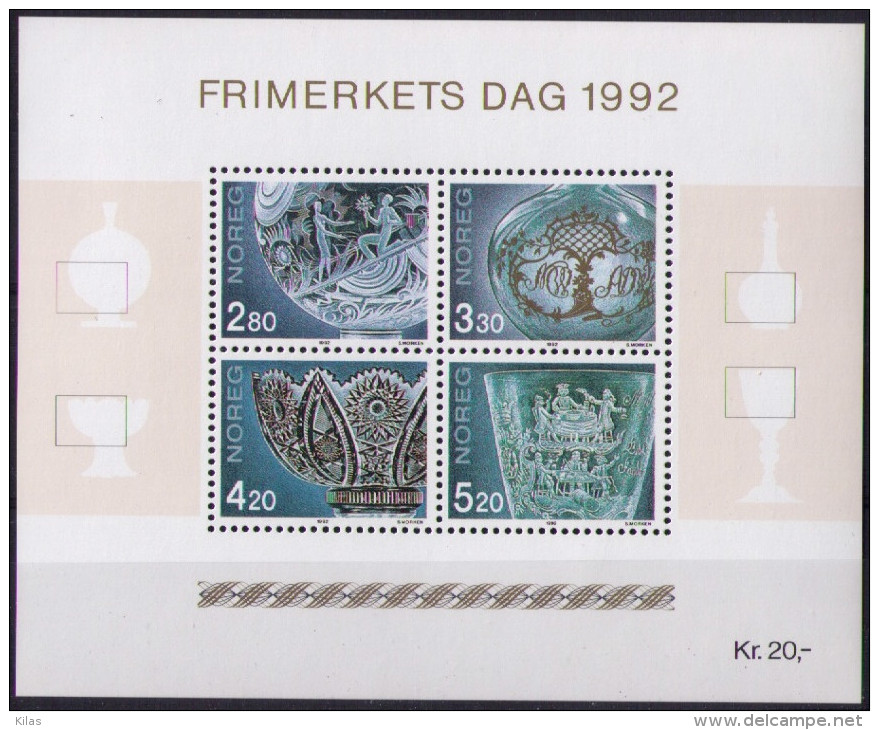 NORGE Stamp Day - Blokken & Velletjes