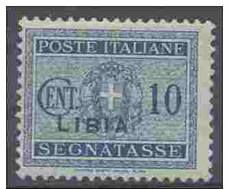 Libia Segnatasse 1934 Cent. 10 - Libia