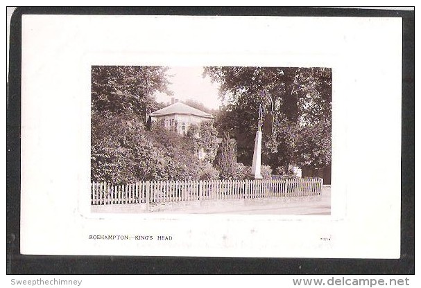 RP ROEHAMPTON KINGS HEAD HUTCHINSON & CO WIMBLEDON - Londen - Buitenwijken