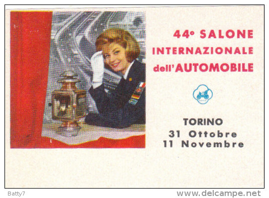 45° SALONE AUTOMOBILE TORINO 1963 - Erinnofilia