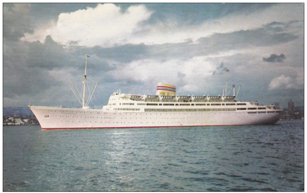 M.S. Bergensfjord, Norwegian American Line, BAHAMAS, 40-60's - Other & Unclassified