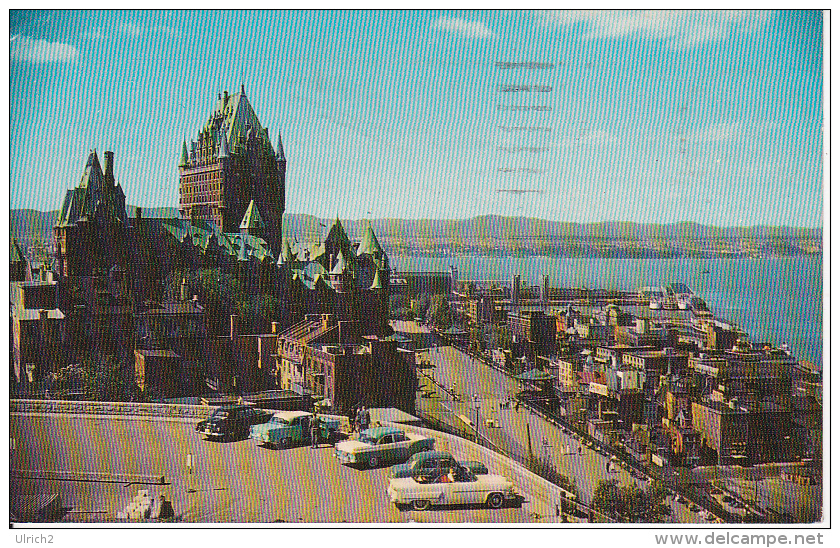 PC Quebec, P.Q. - View From The Citadel - 1969 (5740) - Québec - La Citadelle