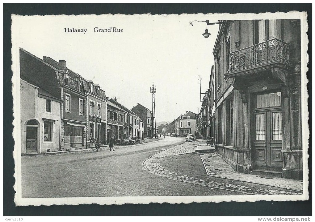 Halanzy.  Grand'Rue. Jolie Carte Animée. - Aubange