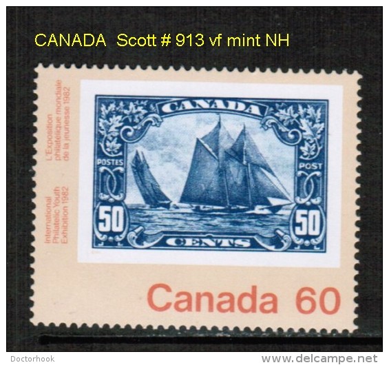 CANADA    Scott  # 913**  VF MINT NH - Unused Stamps