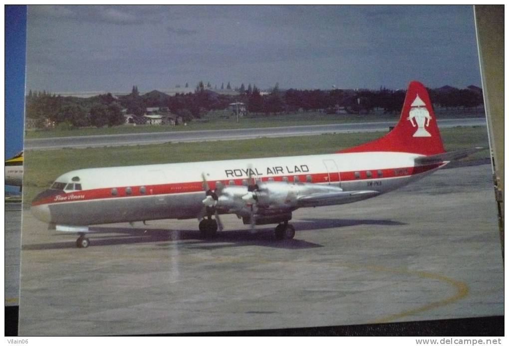 ELECTRA   ROYAL AIR LAO   XW PKA - 1946-....: Moderne