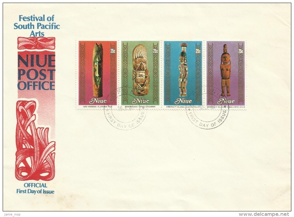 Niue 1980 Festival Of Arts FDC - Niue