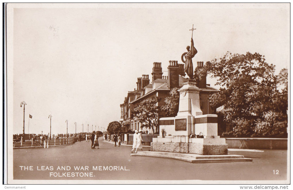 WAR MEMORIAL -FOLKESTONE - Folkestone