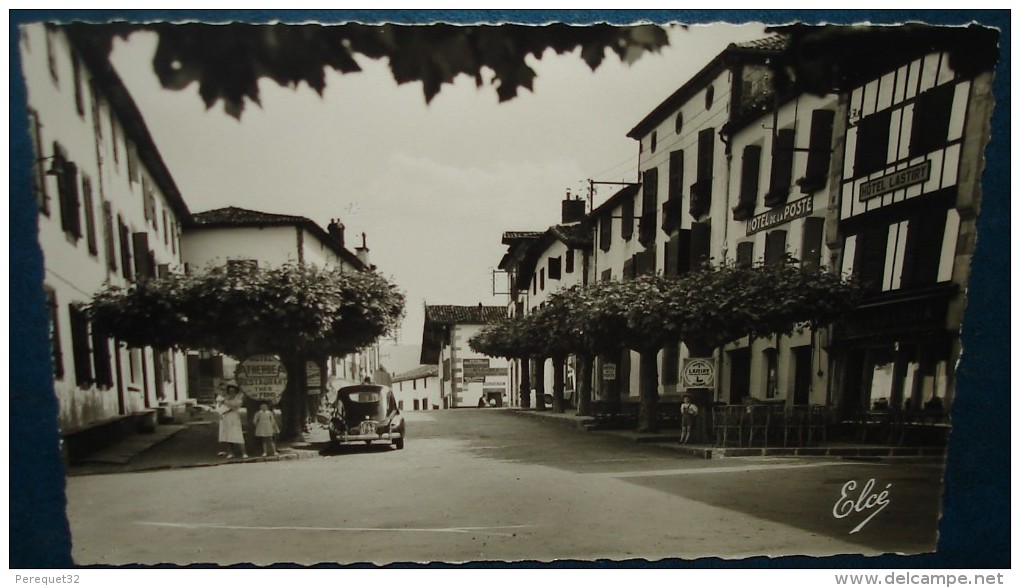 SARE.Vue Sur Le Quartier De La Poste.Cpsm,neuve,be - Sare