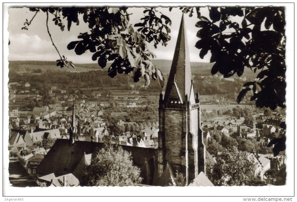 CPSM MARBURG (Allemagne-Hesse) - Blick Vom Schloss - Marburg