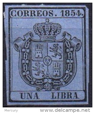 ESPAGNE - 1 L. Service De 1854 Neuf - Service