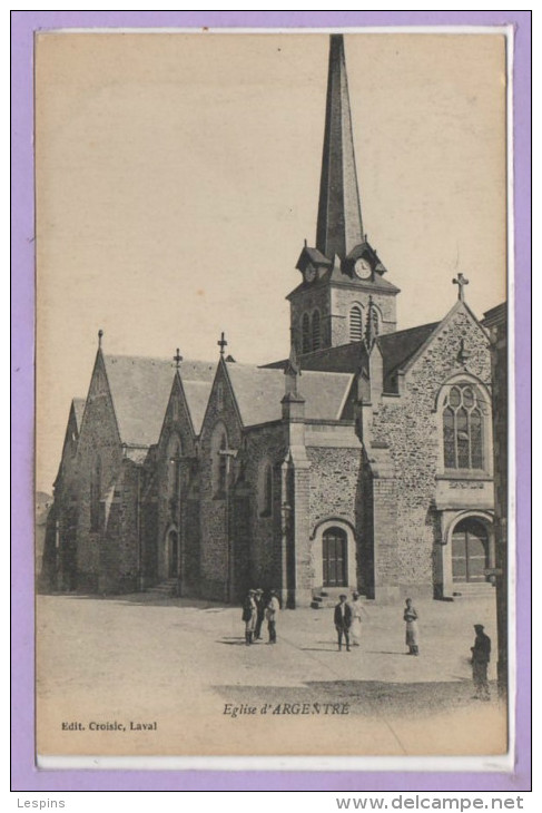 53 - ARGENTRE -- Eglise - Argentre