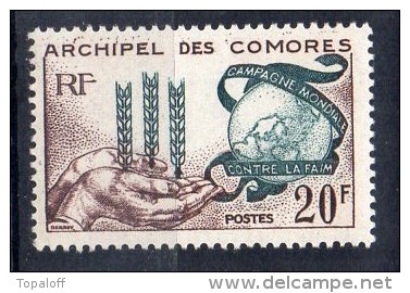 COMORES N°26 Neuf Charniere - Used Stamps