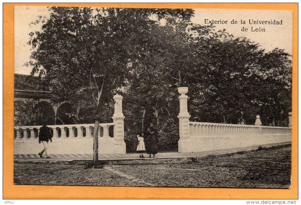 Universidad De Leon Nicaragua 1910 Postcard - Nicaragua