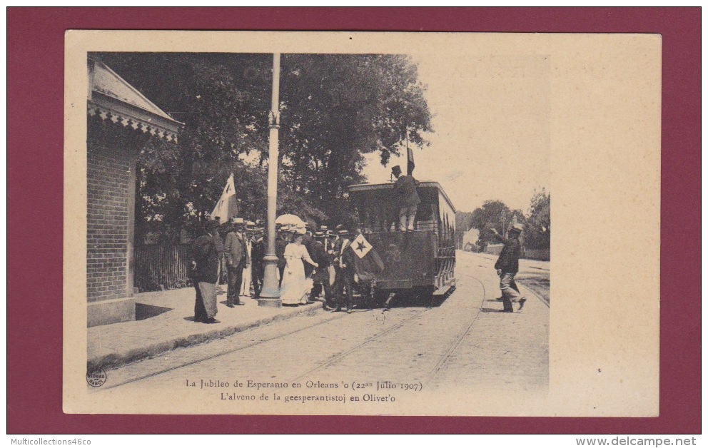 ESPERANTO - 190614 - ORLEANS La Jubileo De Esperanto En Orleans'o (22 Julio 1907) Alveno De Geesperantistoj  En Olivet'o - Esperanto