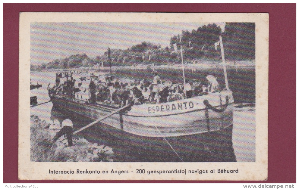 ESPERANTO - 190614 - Internacia Renkonto En ANGERS - 200 Geesperantistoj Navigas Al Béhuard - Esperanto